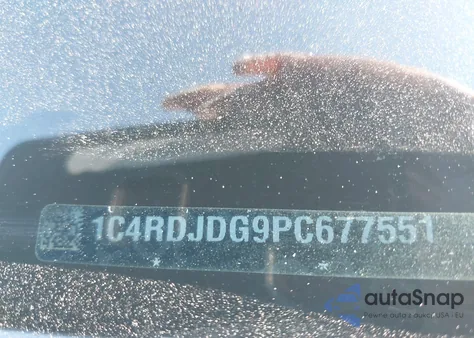 2023 Dodge Durango Gt Plus Awd from USA, damaged, VIN 1C4RDJDG9PC677551